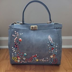 NWOT Vintage Sassy Jones handbag!!  Shoulder strap & dust cover included!!